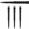 Caliburn Evo Dart Points Spiro No Lip | Replacement Points (Black, 32mm)