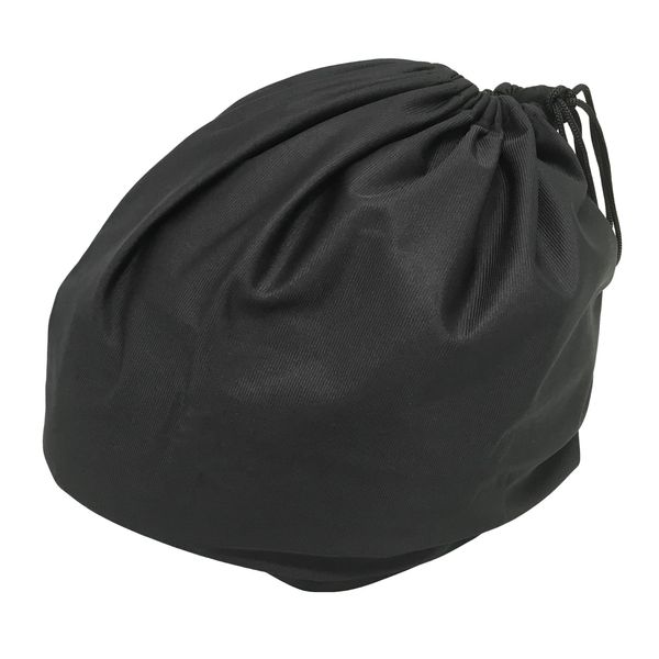 Helmet Bag, Helmet, Multi-functional, Storage, Protective Bag, Drawstring Type, Backpack Type, 2 Types Available, Black, Single-sided drawstring type