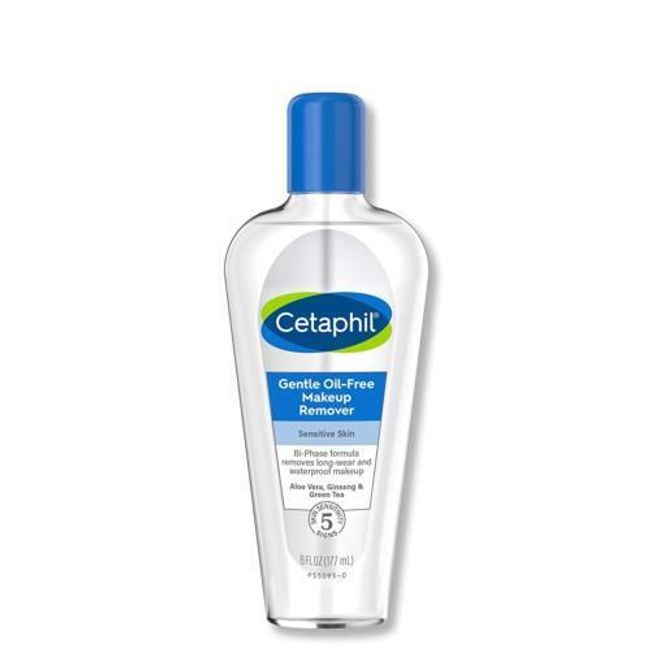 Cetaphil Gentle Waterproof Makeup Remover, Oil-Free Formula Suitable for...