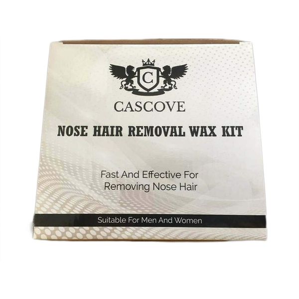 Nose Ear Hair Removal Wax Kit Painless & Easy Mens Nasal Waxing Strip Mens Ladie