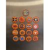 NCAA BASKETBALL MAGNETS - SEC Teams - 16 magnets