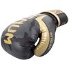 Venum Elite Boxing Gloves - Dark camo/Gold