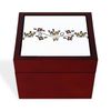 CafePress Princess Crowns Memory Keepsake Jewelry Box, 5"x5"x3.75"