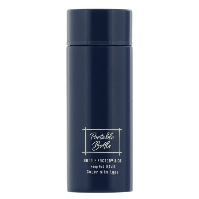 Bestco Slim Bottle 110ml Sheer Navy ND-8333 Small Doze Silk