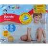 2X Lupilu Size 5 Junior Nappy Pants 36 Pack