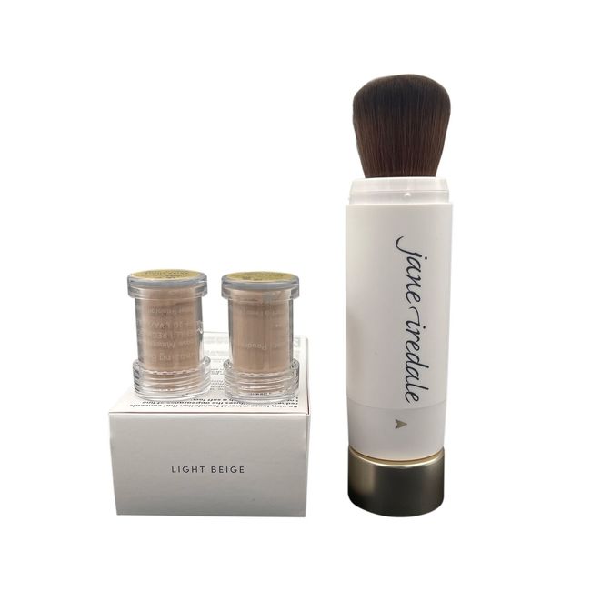 Jane Iredale Amazing Base Refillable Brush 5g (2 Refills) SPF 20 - Light Beige