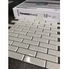 10 Sheets Mosaico Soho Warm Gray 1x3 Mini Brick Mosaic Tile Backsplash