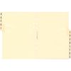 Filofax Refill Insert A-Z Index A5 Cream Ref 341664