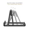 MoKo 2PCS Phone/Tablet Stand, Desktop Holder for 4-11" Device, Fit with iPhone 16/Pro/Pro Max/Plus, iPhone 15/Pro/Pro Max/Plus, iPhone 14/Pro/Pro Max/Plus, iPhone 13/Pro/Pro Max/Plus