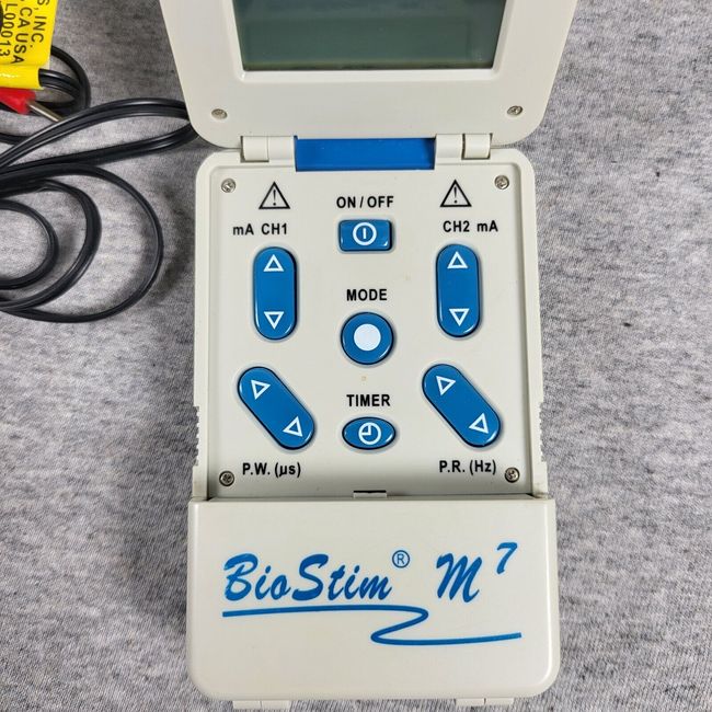 BioStim M7 Digital Tens Unit Flip Top Design