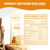 PUFFIAIR Herbal Diffuser Duo - Mullein & Guarana, 2 Sticks (600 Uses Each)