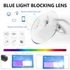 Fsread Folding Reading Glasses Compact Small Portable Blue Light Blocking Reader Spring Hinge Black 2 Pair +2.0
