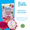Depil Bella Pink Hard Wax Beads | High-Performance for Short and Resistant Hair | Vegan Hair Removal | With Dragon Fruit Extract | 2.2 lbs