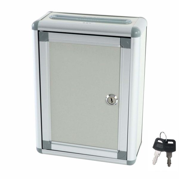 RINHAPI Keyed Box, Ballot Box, Entry Box, Donation Box, Questionnaire Box, Opinion Box, Wall Mounted