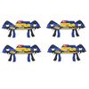 Irwin Quick Grip 530062 4-1/2" Quick-Grip One-Handed Micro Bar Clamp 4 Count