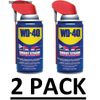 2 PACK Original WD-40 Formula, Multi-Purpose Lubricant Spray 8 oz + Smart Straw