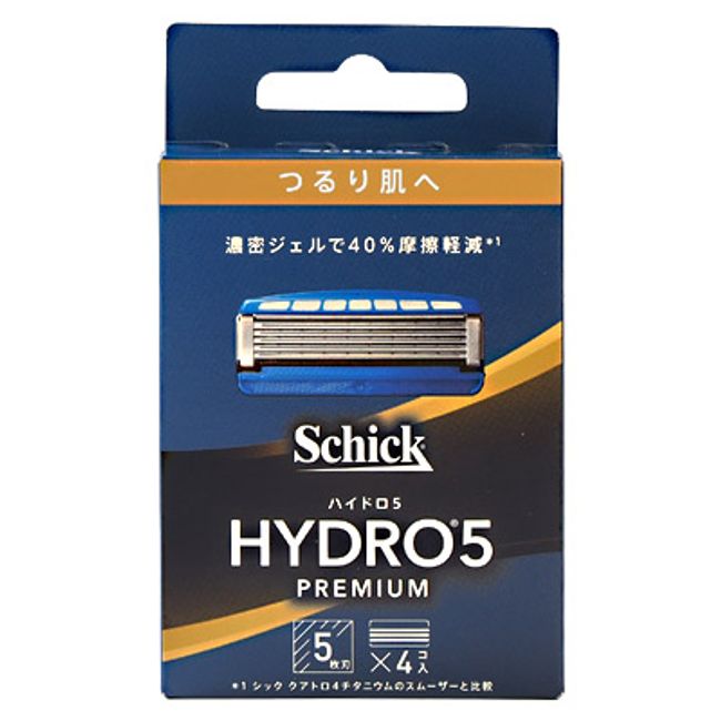 Chic Hydro 5 Premium Spare Blades (4 pieces)