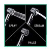 3 Mode Dog Shower Attachment, High Pressure Handheld Sprayer with ON/OFF Swit...