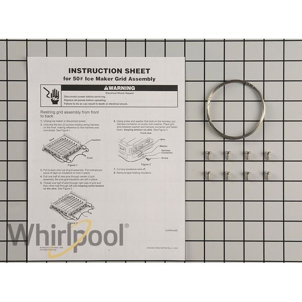 New Genuine OEM Whirlpool Ice Machine Cutter Grid Wire Kit 4387020