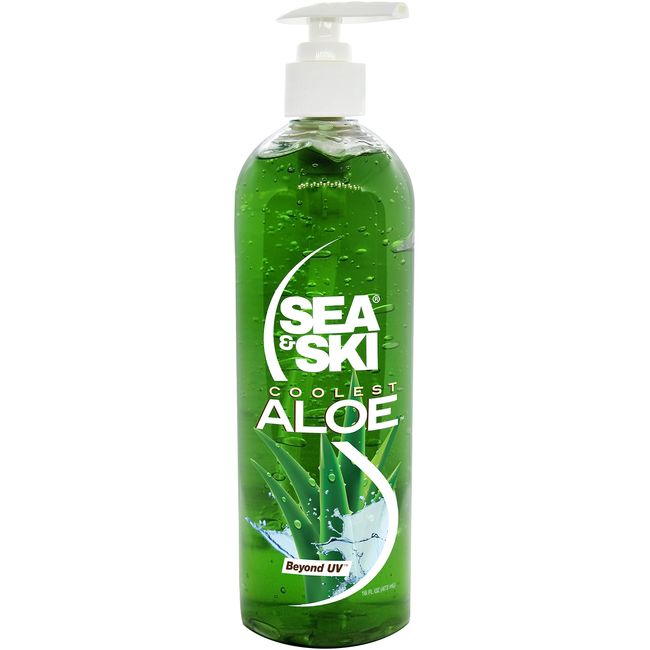 SEA & SKI After Sun Coolest Aloe Gel - Naturally Deep Moisturizing