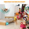 Macrame Boho Teddy Bear Hammock - Soft Toy Net Storage For Kids Room
