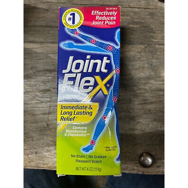 4oz Joint Flex Pain Relief Cream With Glucosamine Chondroitin Fusome EXP 7/2025