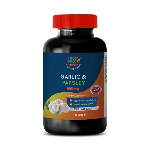 reduce blood pressure - Odorless Garlic & Parsley 600mg 1B - garlic bulbs