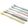 "Easy to Polish" Toothbrush, Natural Color, Fine, Normal, Designed by Toothbrush Artisan, Shigekichi Tanabe, Made in Japan (6 Pieces)