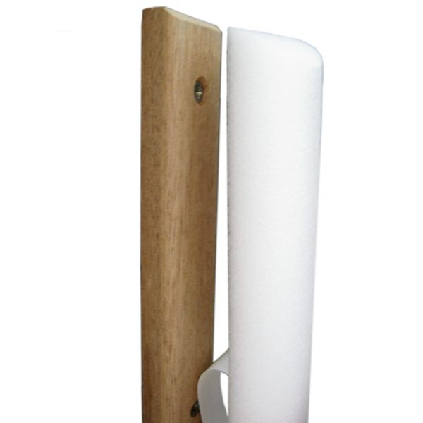 "Generic" Adhesive BedBuffer Pad attach to the Headboard strut reduce noise & wall damage