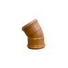 110mm Underground Drainage 45deg Double Socket Bend - Pipelife
