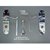 PRO Project Oxford Polished Chrome Lever on Bathroom Backplate