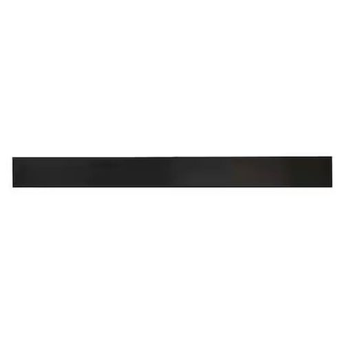 Buna-N Strip,60A,36"x2"x0.5",Black