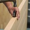 Trend Hinge Recess Squaring Corner Chisel, Quickly Square Up Rounded Corners, C/CHISEL , 70mm, Black