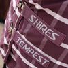 Shires Tempest Original Stable Sheet - Maroon Check 6ft3