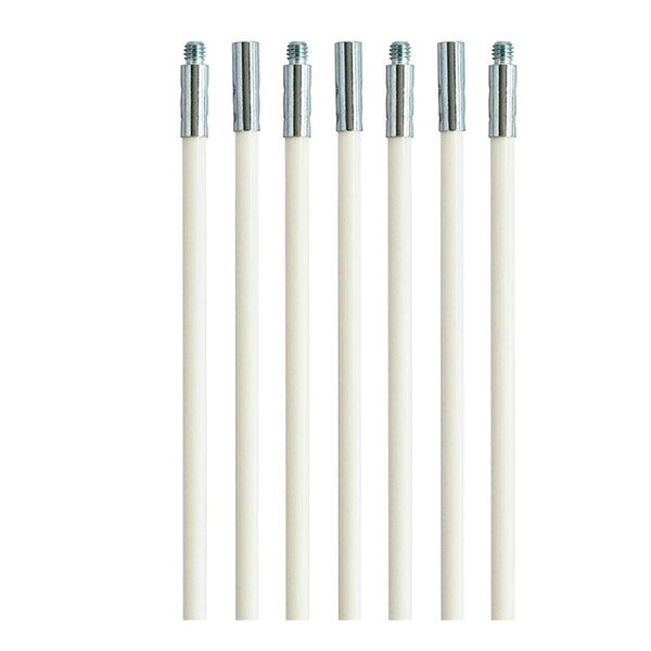 Dryer Vent Cleaner Kit: Dryer Vent Cleaning Rods as Accessories, Only Rods Not Including Brush Head,Extends To Your Require Size (14)