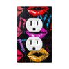 Duplex Decorative Outlet Covers Sticker (not Plate) - Lips Electrical Outlet Covers Decorative Oversize