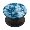 Cool Steel Blue Tie Dye Design Colorful Pattern PopSockets Swappable PopGrip