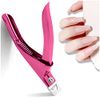 Kalevel Tip Cutter Nail Starter Nail Tip Cutter Beginner Practice False Nail Tool Nail Trimmer Gel Nail Cutting Stainless Steel