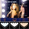 Make Up Mirror Lights 10 LED Kit Bulbs Vanity Light Dimmable Lamp Hollywood USA