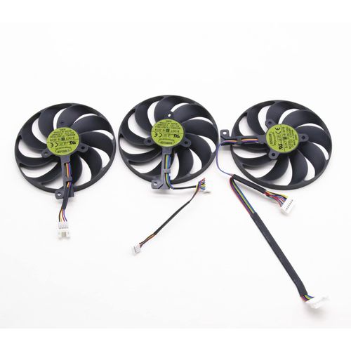 Bestparts New Card Clooer Fan Replacement for ASUS Graphics Card ROG StrixGeForce RTX2060 2070S/2080Ti RX5700XT T129215SU 7Pin 1 Set
