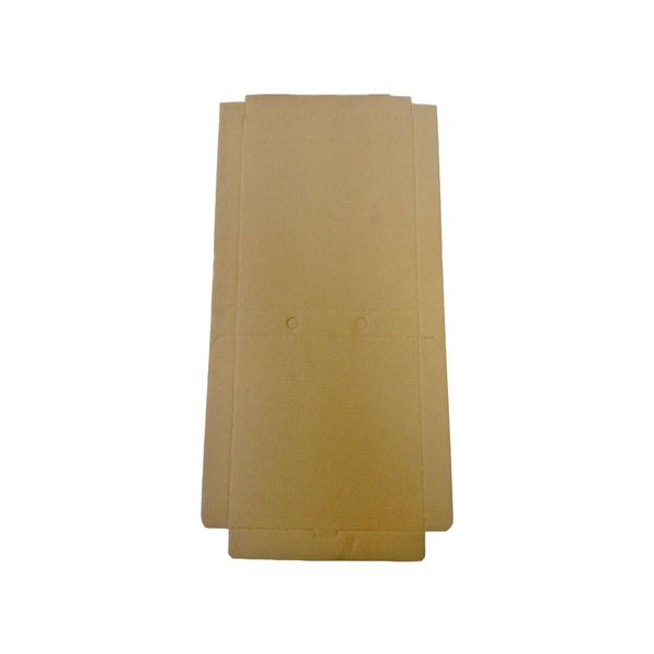 10 x Pizza Style Postal Boxes (Brown) (10")