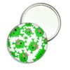 Skull Bow Pattern 2-77mm Round Compact Mirror
