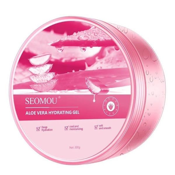 Moisturizing Pink Aloe Vera Plant Gel