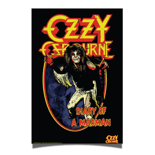 Desert Cactus Ozzy Osbourne Poster 11 x 17 Inch Room Office Décor Decoration Official Fan Gear (11x17 inch,Design 4, Paper)