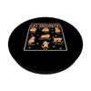 Basics Of Cat Geometry Math And Geometry Kids PopSockets Swappable PopGrip