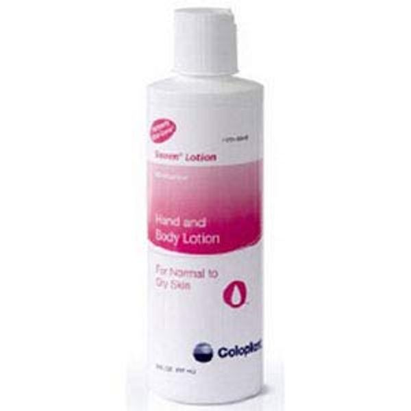 Sween moisturizing lotion, 4 fluid ounce. Enriched with vitamin E. Sold by the each