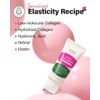 CKD Retino Collagen Low Molecule 300 Neck Cassa Cream, 1.7 fl oz (50 ml), Next Generation Retinal, Low Molecular Collagen, Neck Decollete, Cream, Korean Cosmetics