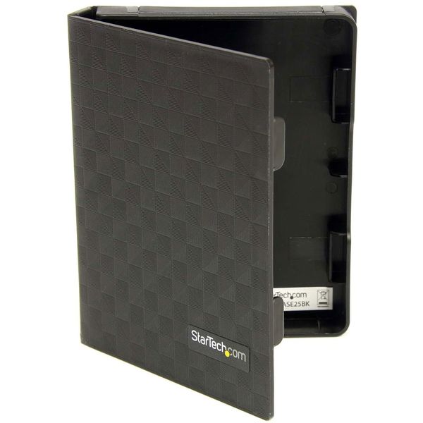 StarTech.com 2.5in Anti-Static Hard Drive Protector Case - Black (3pk) - 2.5 HDD protector black - 2.5 HDD protector (HDDCASE25BK)