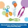 LEARNING RESOURCES Fingertip Training Helper Tool Set Class Pack Infant Toys Finger Exercises 24 Pieces LEAR5551 Authentic