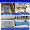 Air Vent Filter for Home AC&Floor Register Filter Reduce Dust,Dirt,Smoke&Pollen